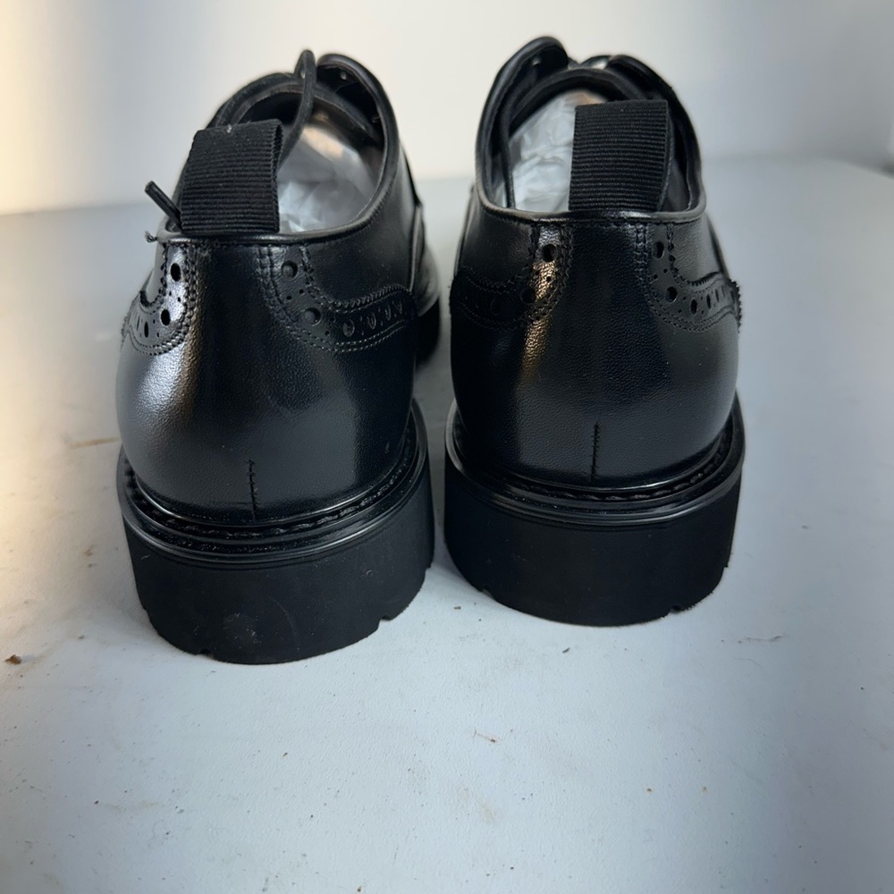 Steve Madden Men’s EMERI Oxford Wingtip Shoes - Size 9.5M (Leather Upper) - Picture 5 of 13
